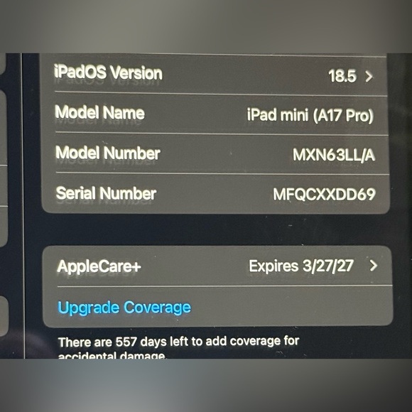 IPad mini a17 pro (space gray) - Picture 5 of 5